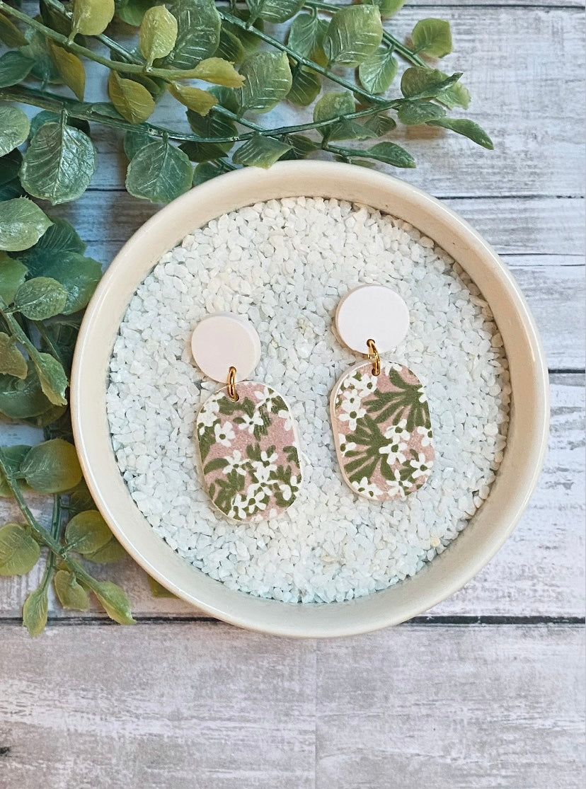 Spring Floral Earrings