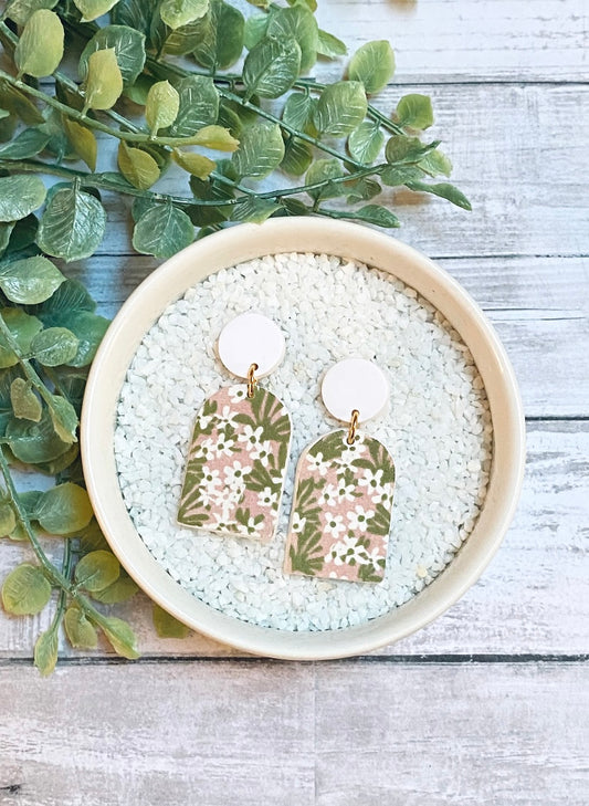 Spring Floral Earrings